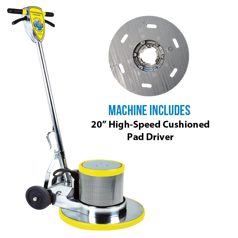 21" Cleanmaster Dual Speed Floor Machine