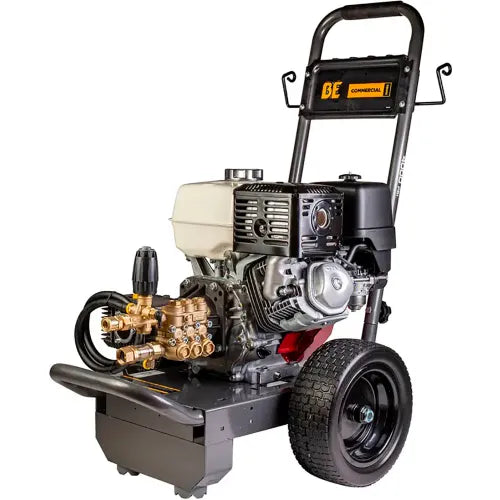 BE Power Gas Pressure Washer w/ Honda GX390 Engine, 3000 PSI, 5 GPM, 50' Hose