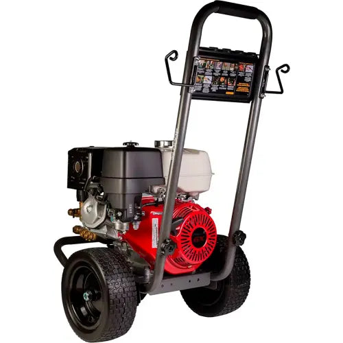 BE Power Gas Pressure Washer w/ Honda GX390 Engine, 3000 PSI, 5 GPM, 50' Hose