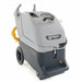 Advance ET610 carpet extractor with a gray and black body, featuring a yellow hose coiled on the side, shown on a white background.