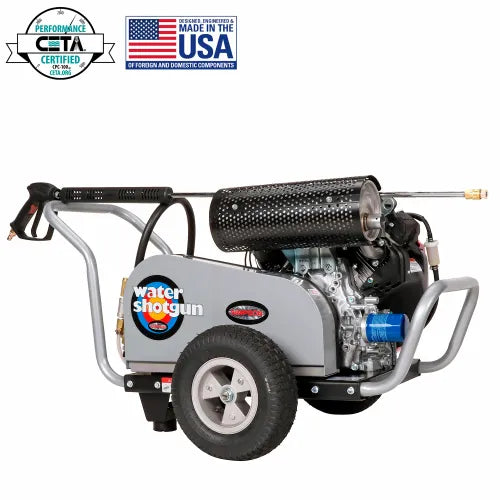 Simpson® Water Shotgun Gas Pressure Washer W/Honda GX630 Engine, 5000 PSI, 5.0 GPM, 3/8" Hose